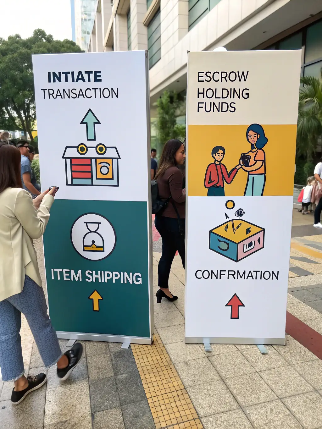 An image showing the simple three-step process of Lifestories: pay, upload, receive, emphasizing the ease of use.